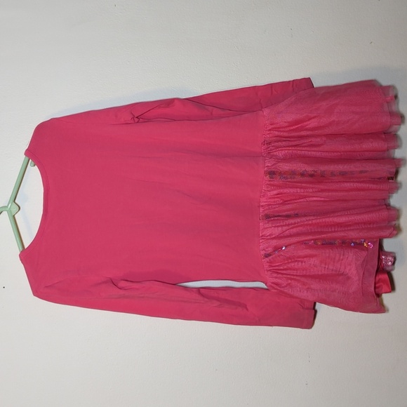 Flapdoodles Pink Sequin Unicorn Tutu Dress Girls Size 7-8 - Picture 5 of 5